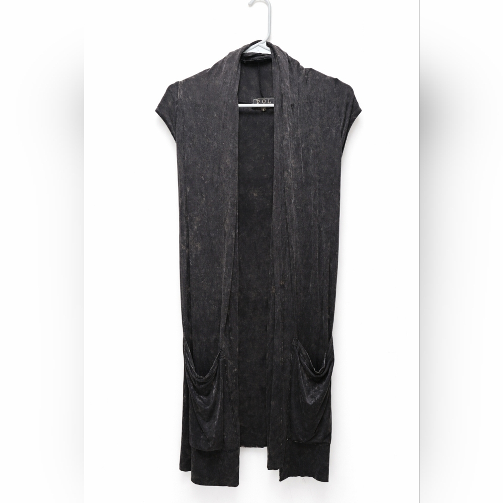 POL Black cover Kikono Acid Wash Size Small Fits Up To Large/XL